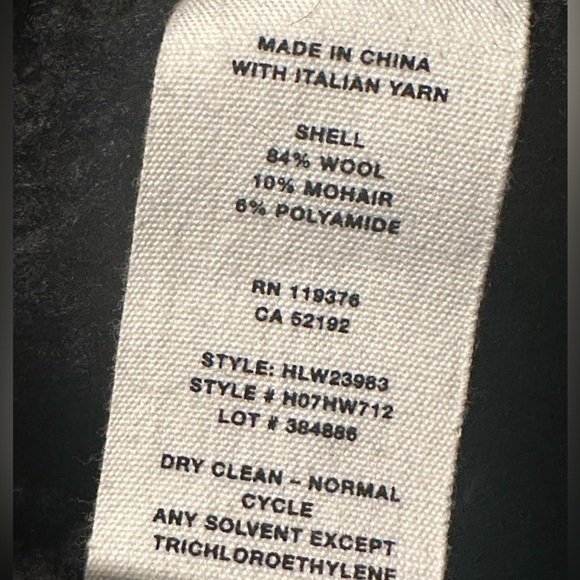 Helmut Lang Black & Red Cable Knit Wool Sweater - Picture 6 of 6